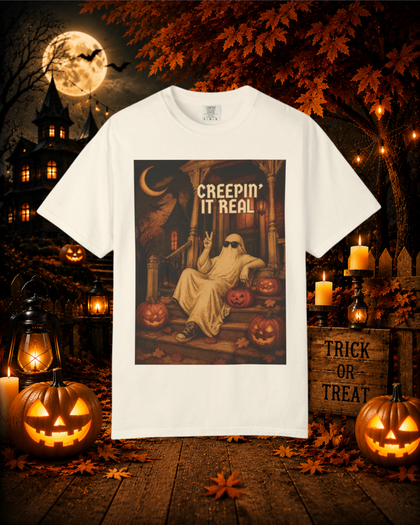 Creepin' It Real Halloween T-Shirt