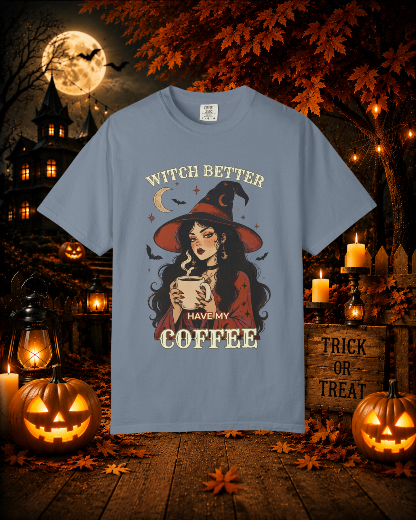 Witch Better Have My Coffee T-Shirt — Witchy Coffee Lover Tee