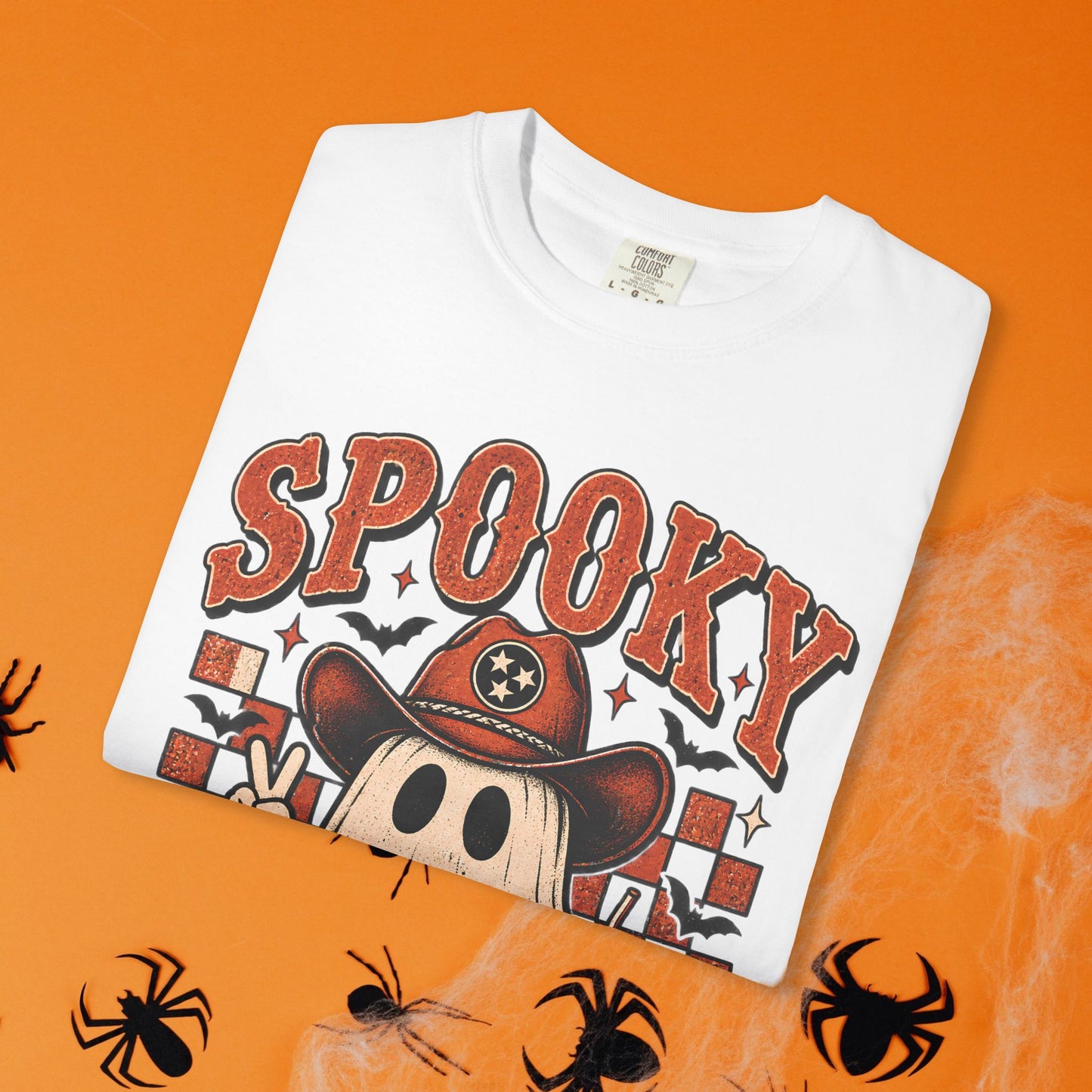 Spooky Season Ghost Tee — Halloween Graphic T-Shirt